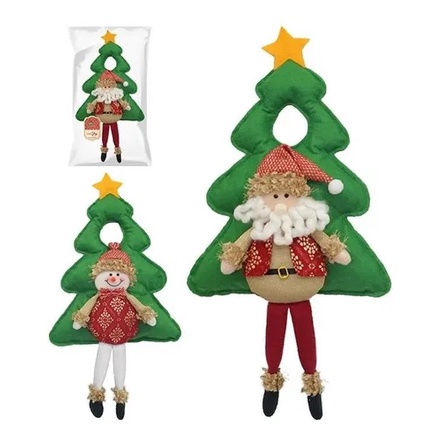 Natal Decoração, Decoração porta desenho animado Natal pendurável, Pingentes árvore Natal multifuncionais reutilizáveis e flexíveis para  decoração parepara Buniq