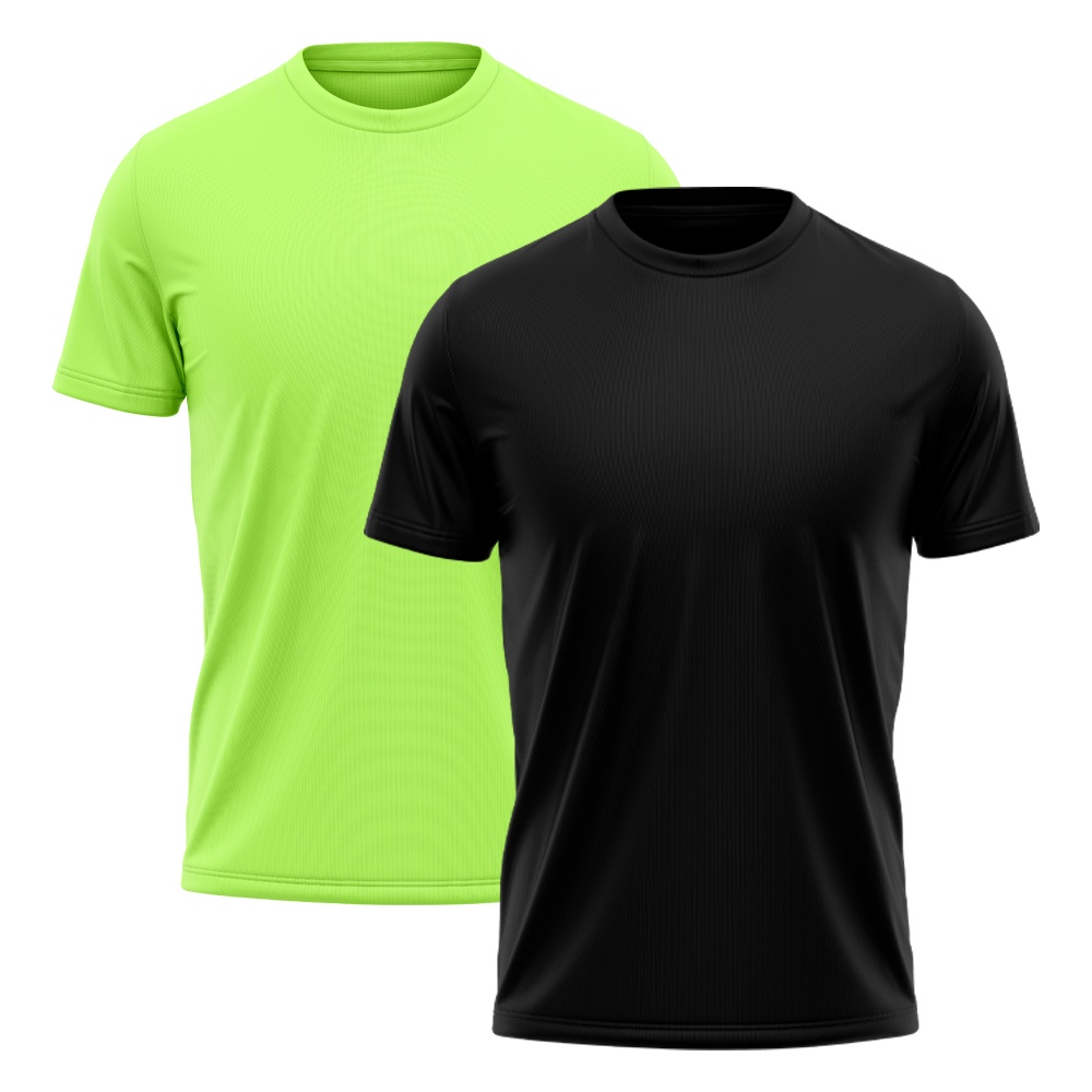Kit 2 Camisas De Academia Fitness Gym Treino Camiseta Dry
