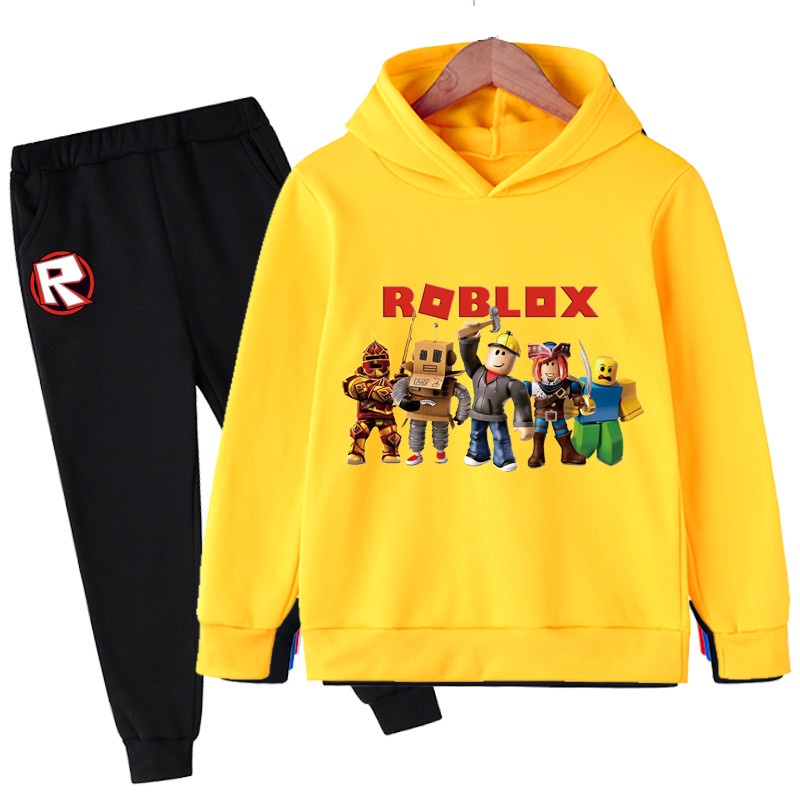 Conjunto de camiseta e calças estampadas ROBLOX infantil, roupas esportivas  de manga curta, roupas de verão, roupas infantis, meninos, meninas, novos -  AliExpress