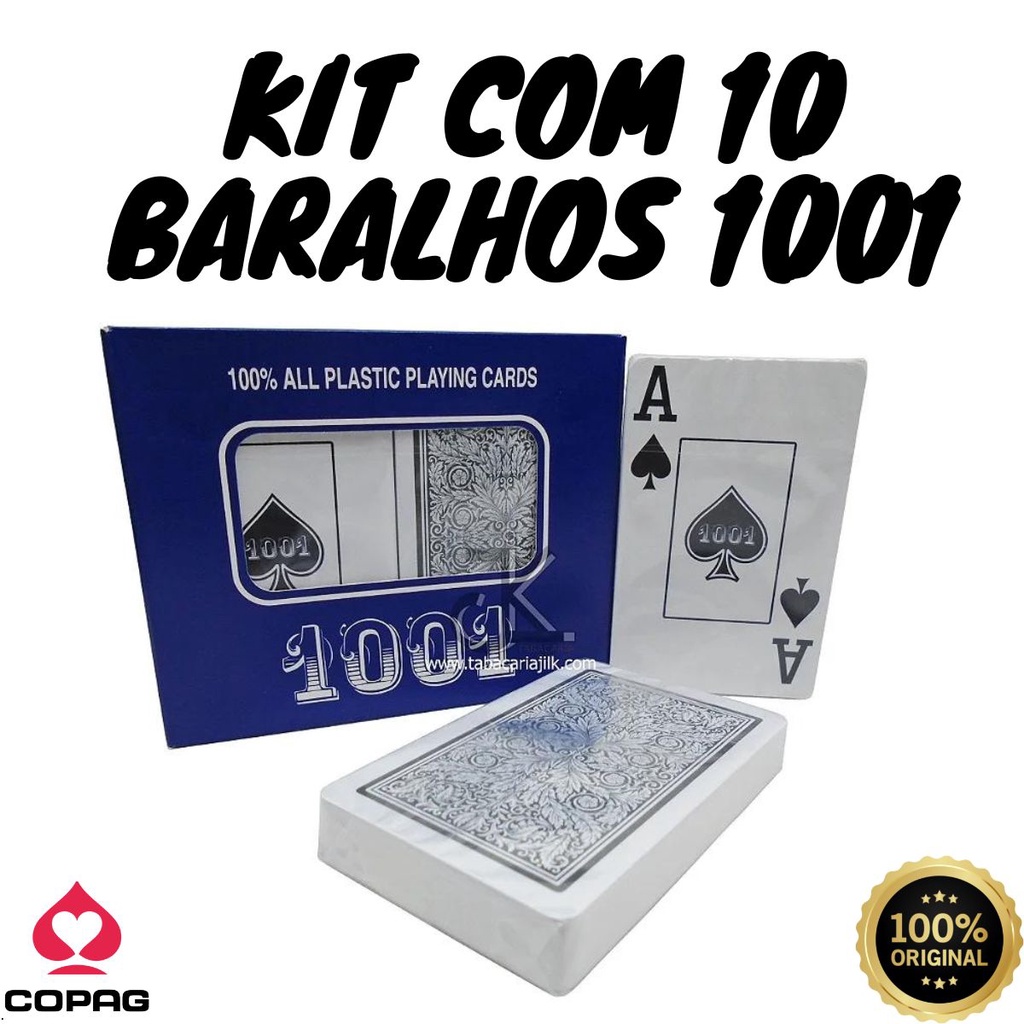 Kit com 2 Baralhos Lavavél - Caerus - Freeway Atacado