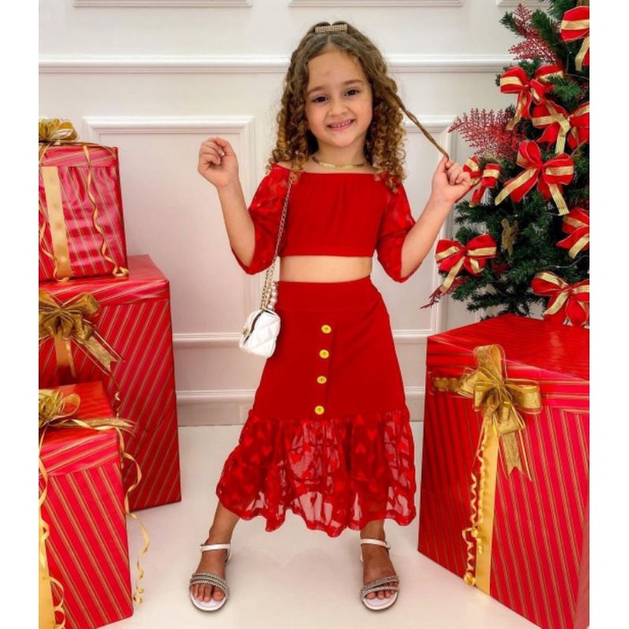 Conjunto Infantil Menina Lançamento