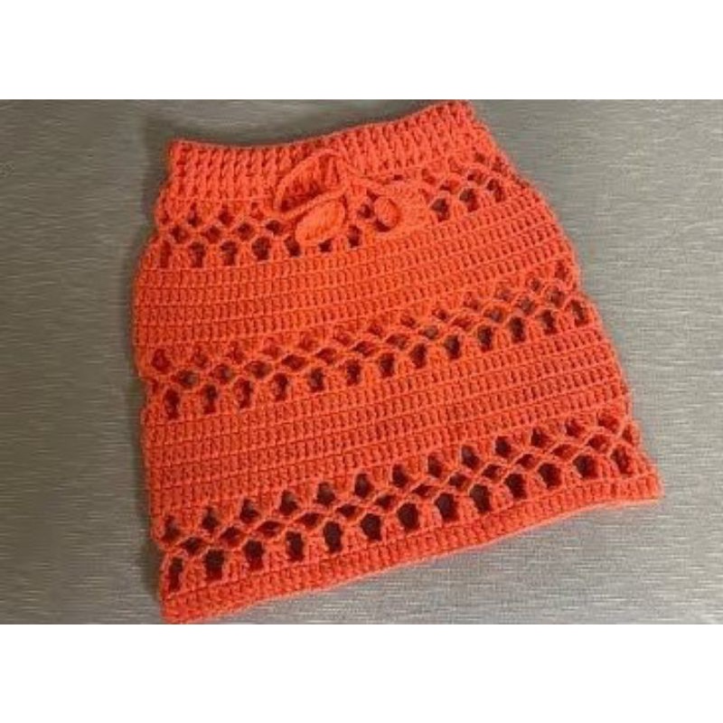 Saias de hot sale croche lindas