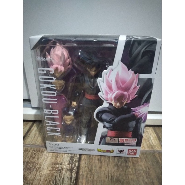 SH Figuarts Goku Black Rose Dragon Ball Super Bandai Original