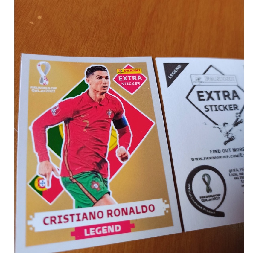 LANCE LIVRE - CRISTIANO RONALDO OURO (Gold) - EXTRA LEGEND