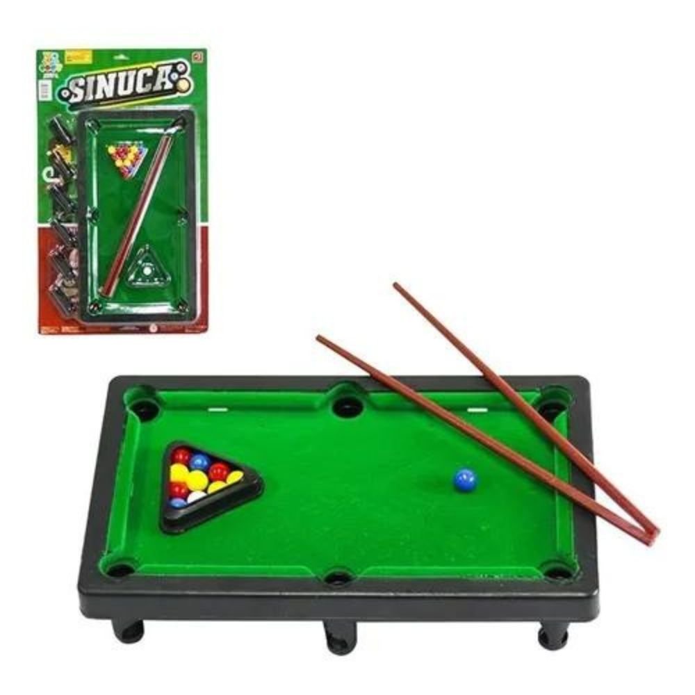 Jogo de Sinuca Infantil Jr Toys com Acessórios