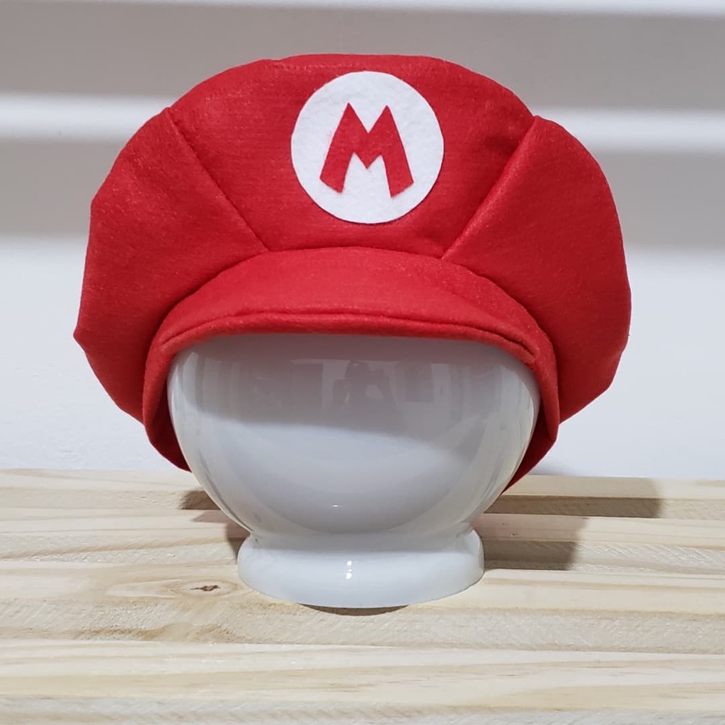 Boina Gamer Super Mario + Coroa Princesa Peach | Shopee Brasil