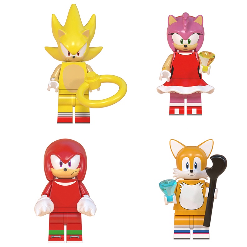 Knuckles - Sonic X - Arte em Miniaturas