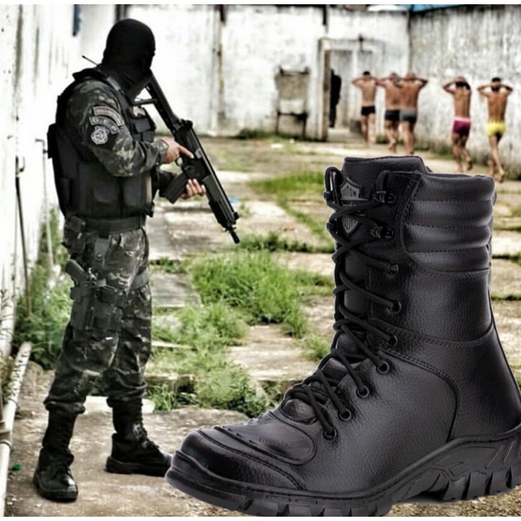 Coturno masculino 2024 militar americano