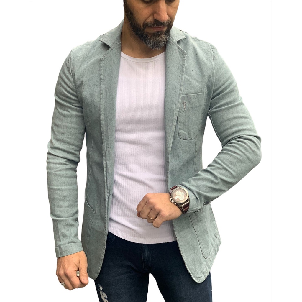 Blazer zip best sale off masculino