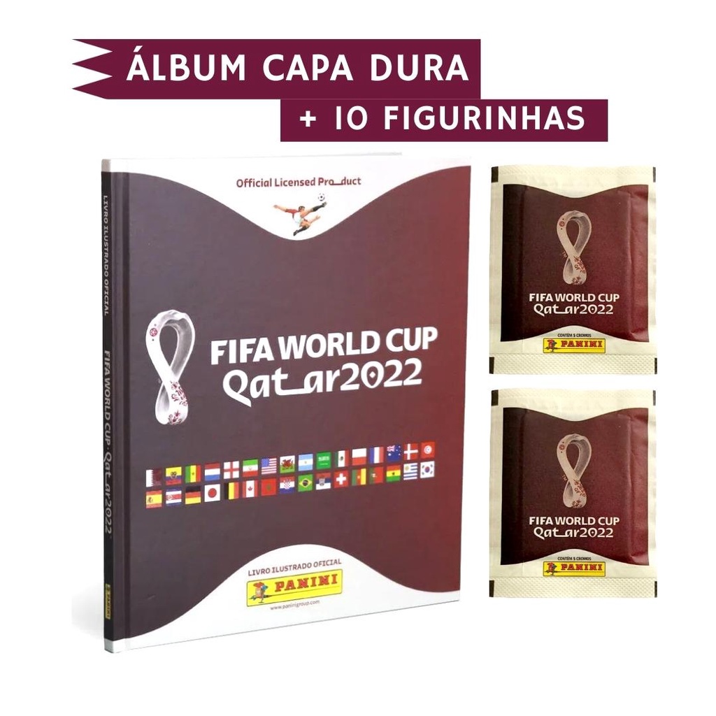 Álbum Copa Do Mundo Qatar 2022, Capa Dura