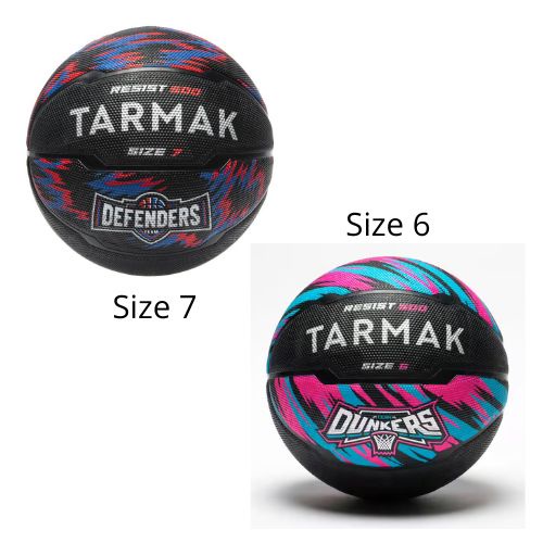 Bola De Basquete Tarmak Bt 500 Tamanho 6 Oficial