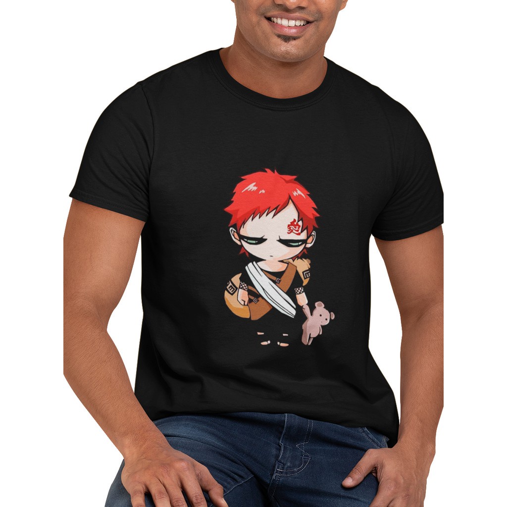 Camisa/Camiseta Unissex Símbolo Gaara Naruto