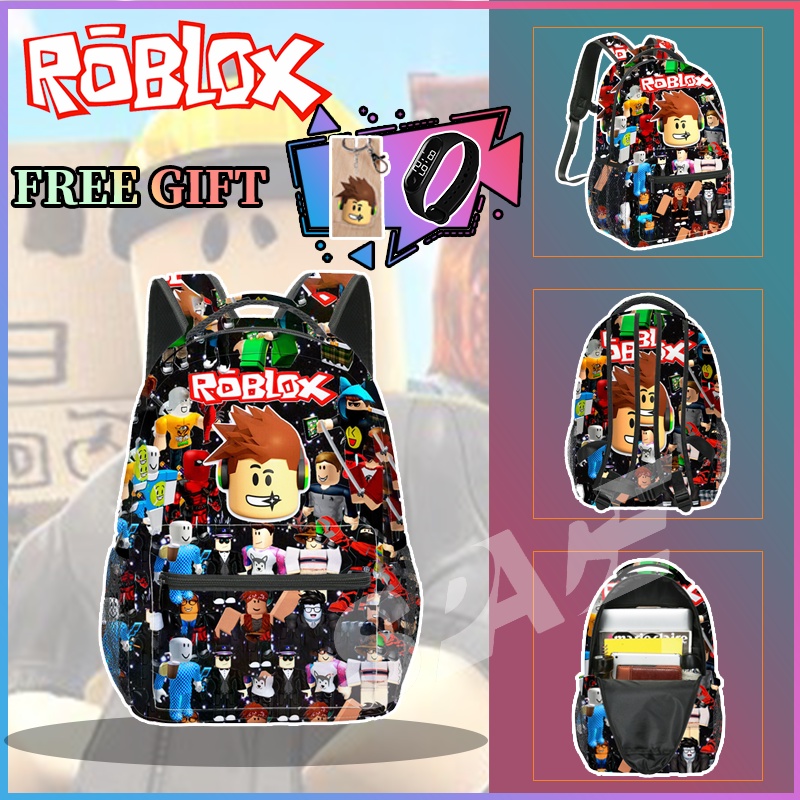 Jogo de desenhos animados Roblox Alunos da escola primária e secundária  Schoolbag Backpack_e das crianças