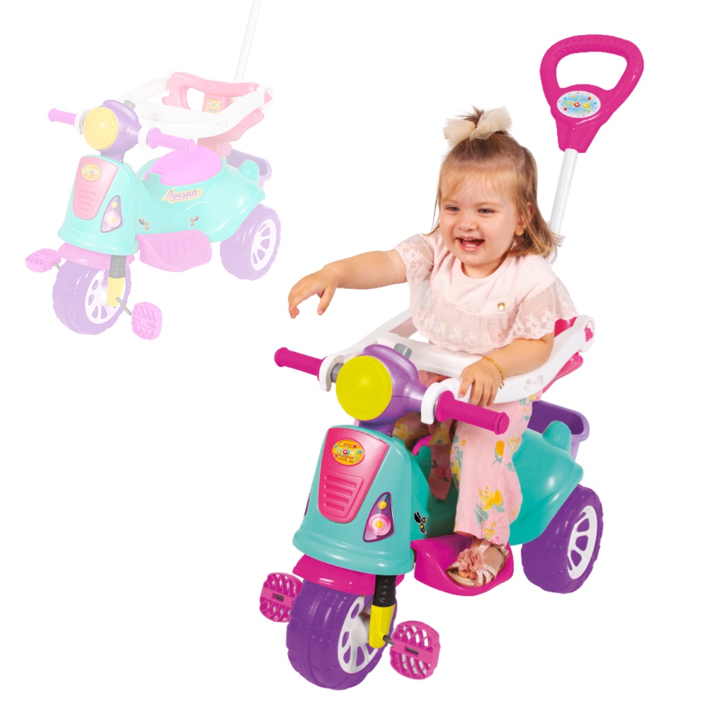 Triciclo Infantil Baby City Spider - Maral - Loja Mega