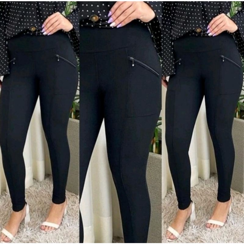 Calça de gorgurão store preta