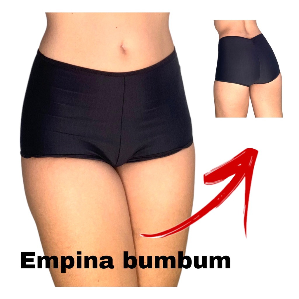 Shortinho Feminino Della Anágua Empina Bumbum Short Curto Segunda Pele  Calcinha Moda Íntima | Shopee Brasil