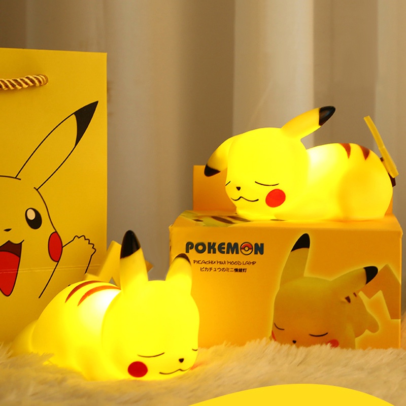 Pokémon Pikachu Luz noturna Brinquedos luminosos