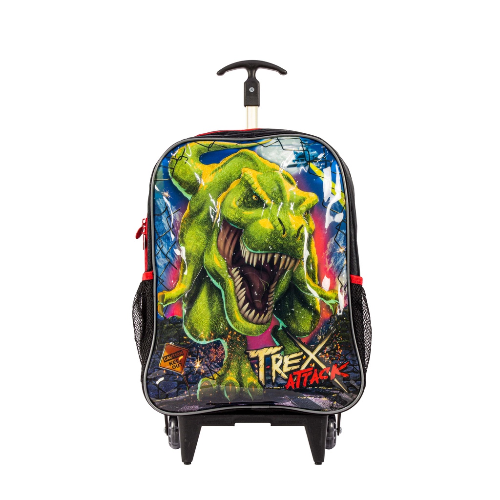 Mochila Infantil Viabags Com Rodinhas - Moto De Corrida