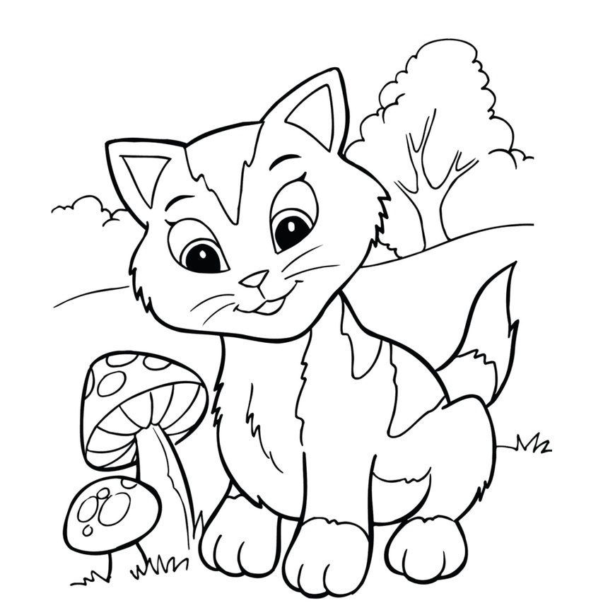 Desenhos para colorir de Animais - Imprimir e colorir