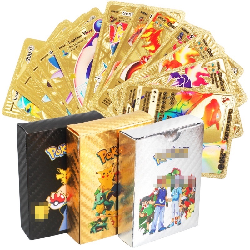 Cartas Pokémon Diversos de Metal - Coleção Especial - Takara Tomy - Deck de  Cartas - Magazine Luiza