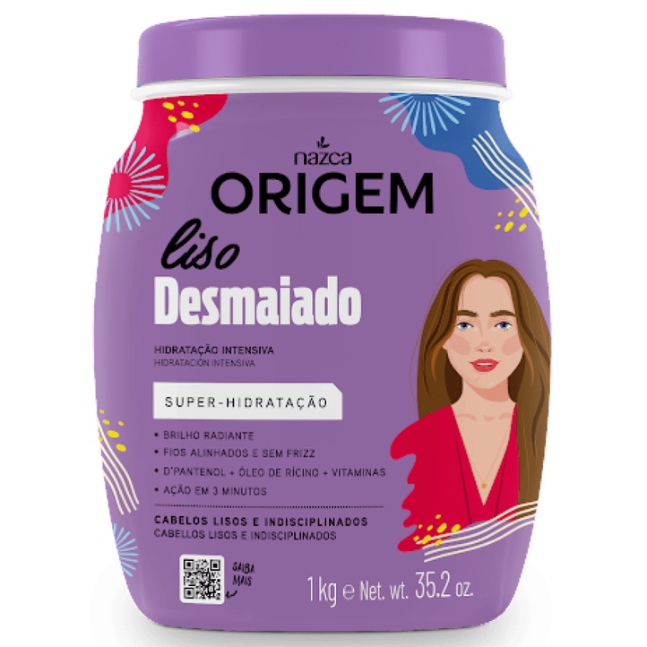 Creme de Cabelo Origem 1Kg 2 Em 1 Divina Aceitação