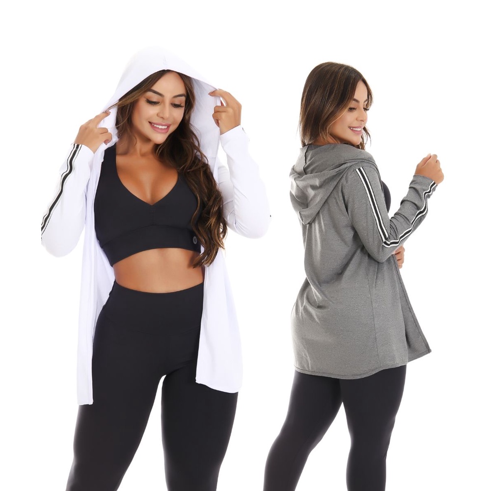 KIT COM 3 CONJUNTOS FITNESS CLICKMODA