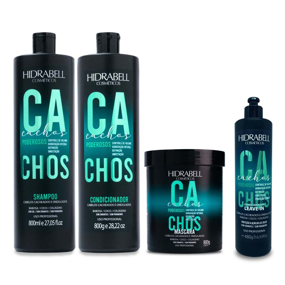 Combo Cabelo Liso Abacate Hidrabell - Hidrabell Cosméticos