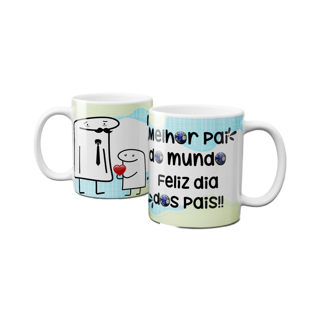 Caneca Personalizada Aniversário Meme Florks - Soso Personalizados