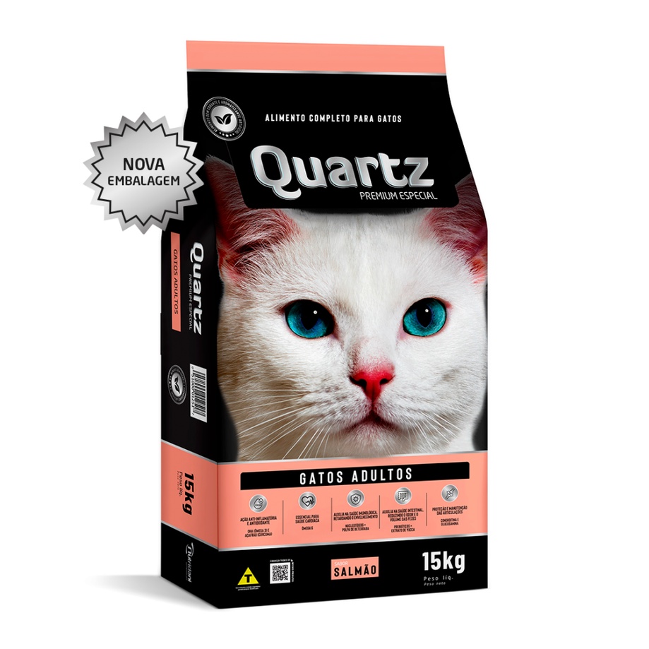 Ração para Gatos Onix Cat Premium Adultos Salmão e Frango 10,1kg