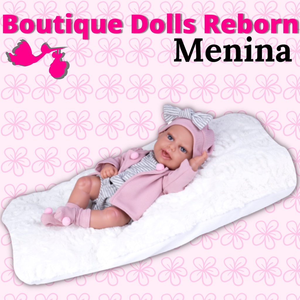 Boneco Bebê Boutique Dolls Reborn Menino - Super Toys - Kidverte