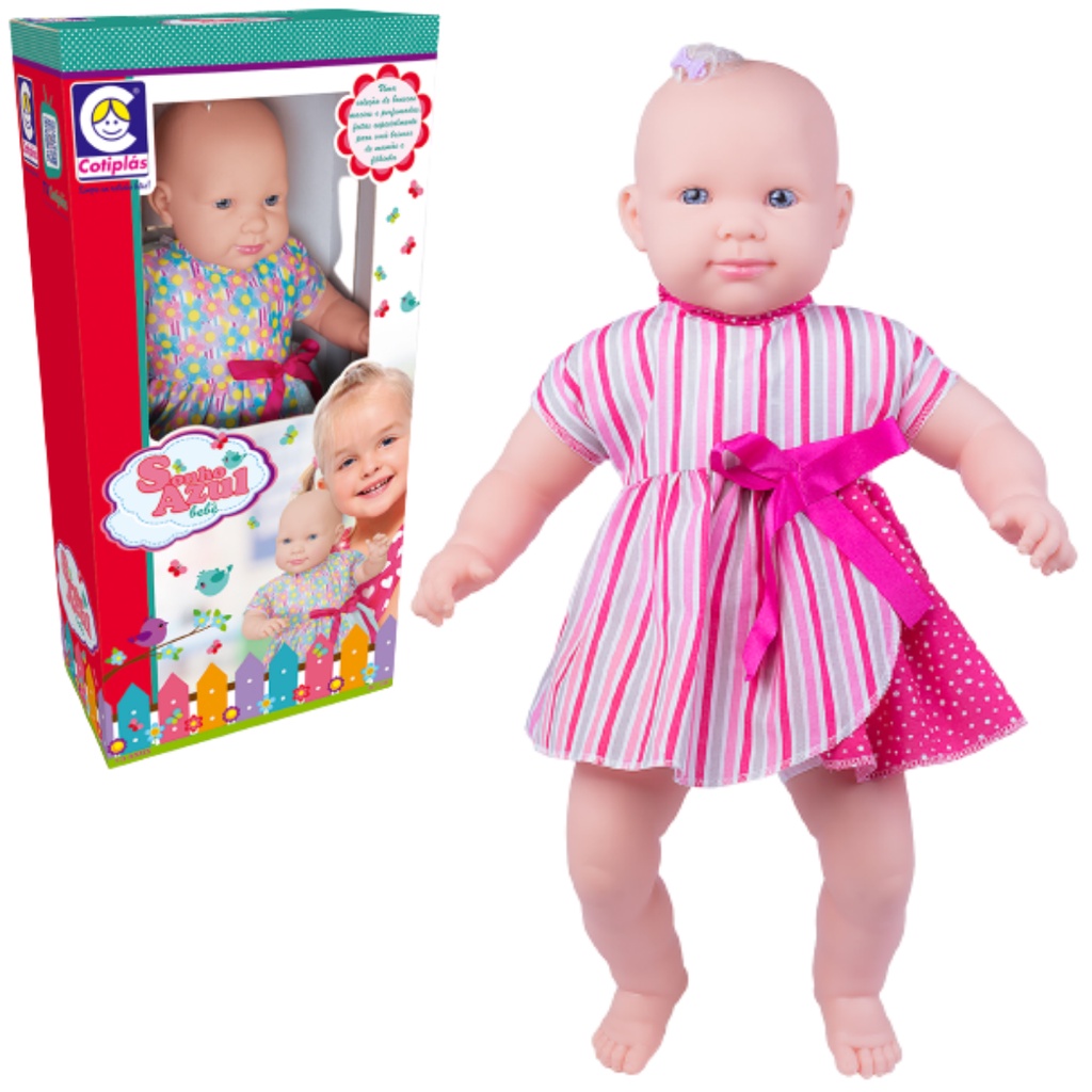 Boneco Bebê Boutique Dolls Reborn Menino - Super Toys - Kidverte