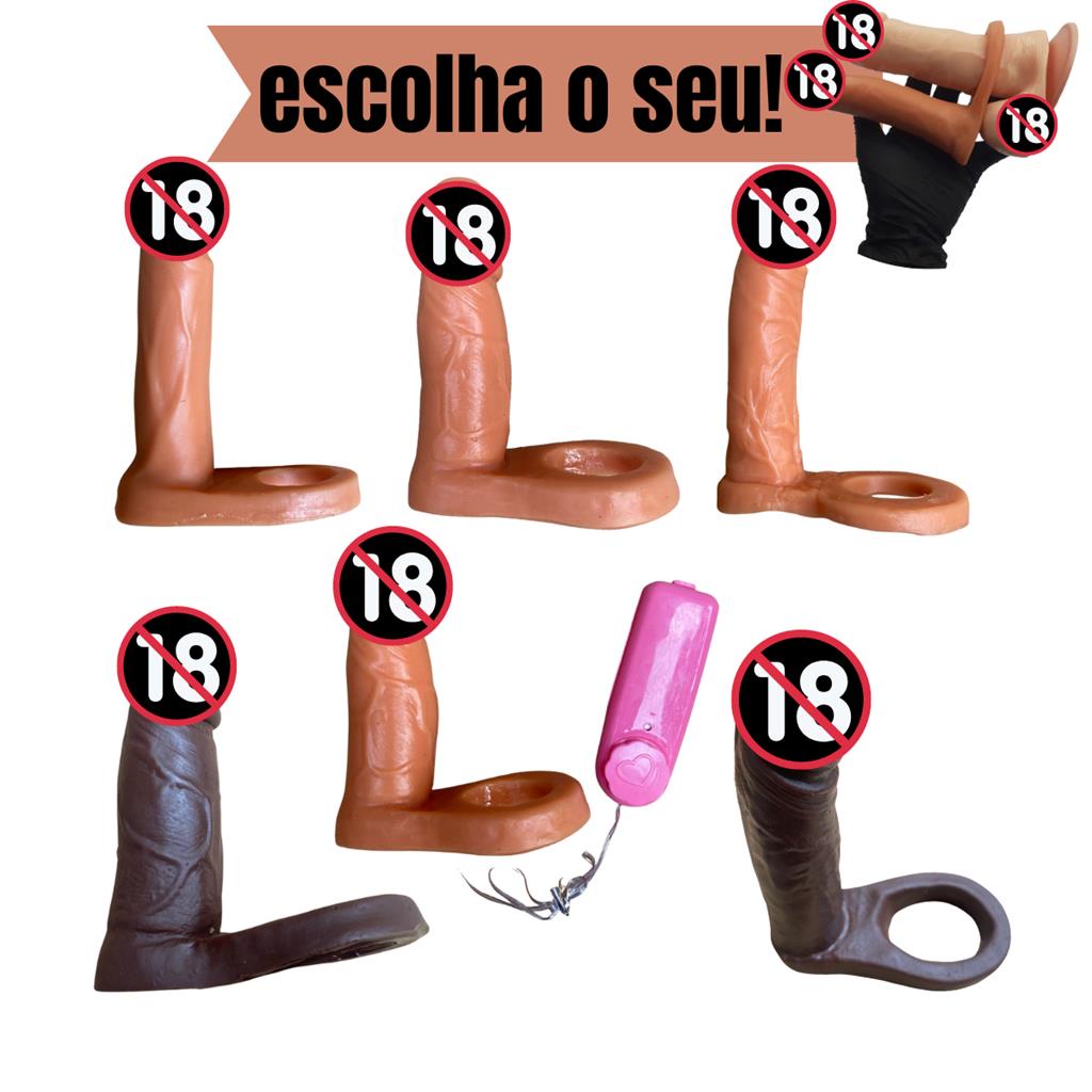 Anel Peniano Companheiro Dupla Penetracao Anal 6 Modelos Anus Dp Escolha o  seu Penis Pinto de Borracha | Shopee Brasil