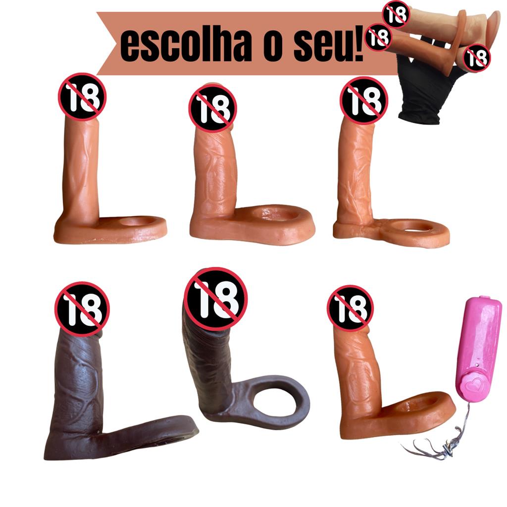 Anel Peniano Companheiro Dupla Penetracao Anal 6 Modelos Escolha o Seu  Penis | Shopee Brasil