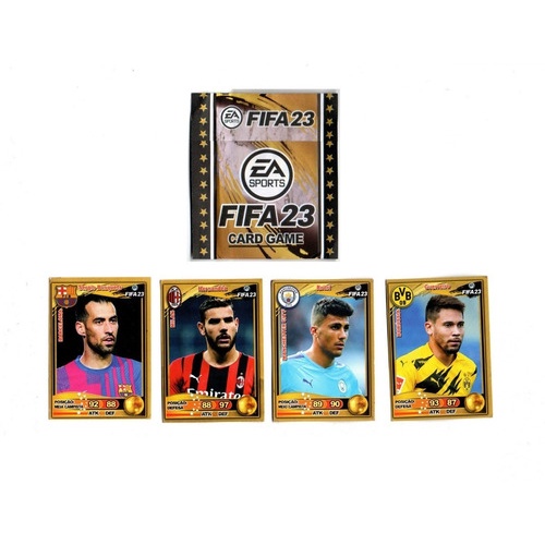 Kit 200 Cards Fifa 23 = 50 Pacotes Duelar Bafo Lançamento!