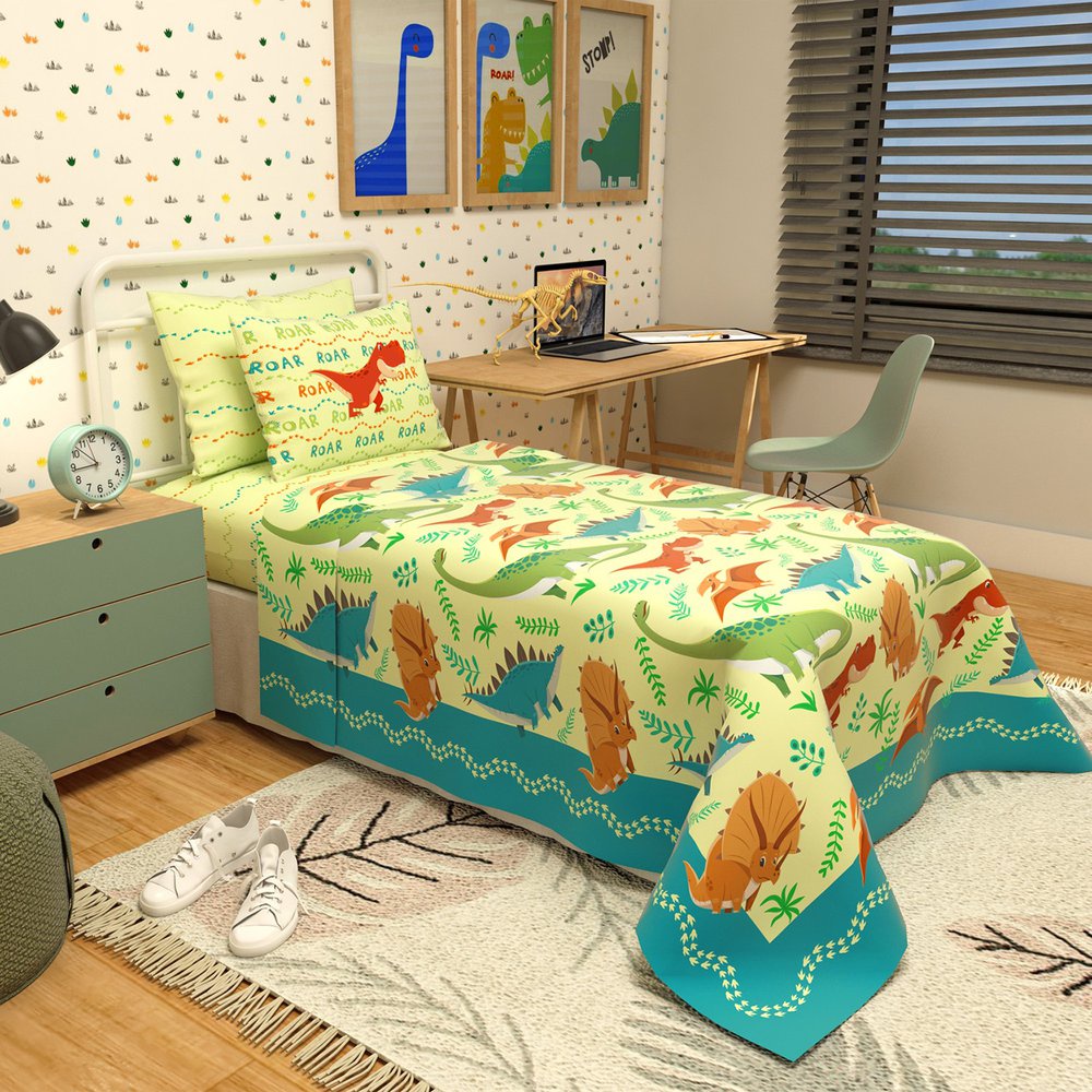 Jogo de Cama Infantil Coelho Encantado - Sonho Kids Decor