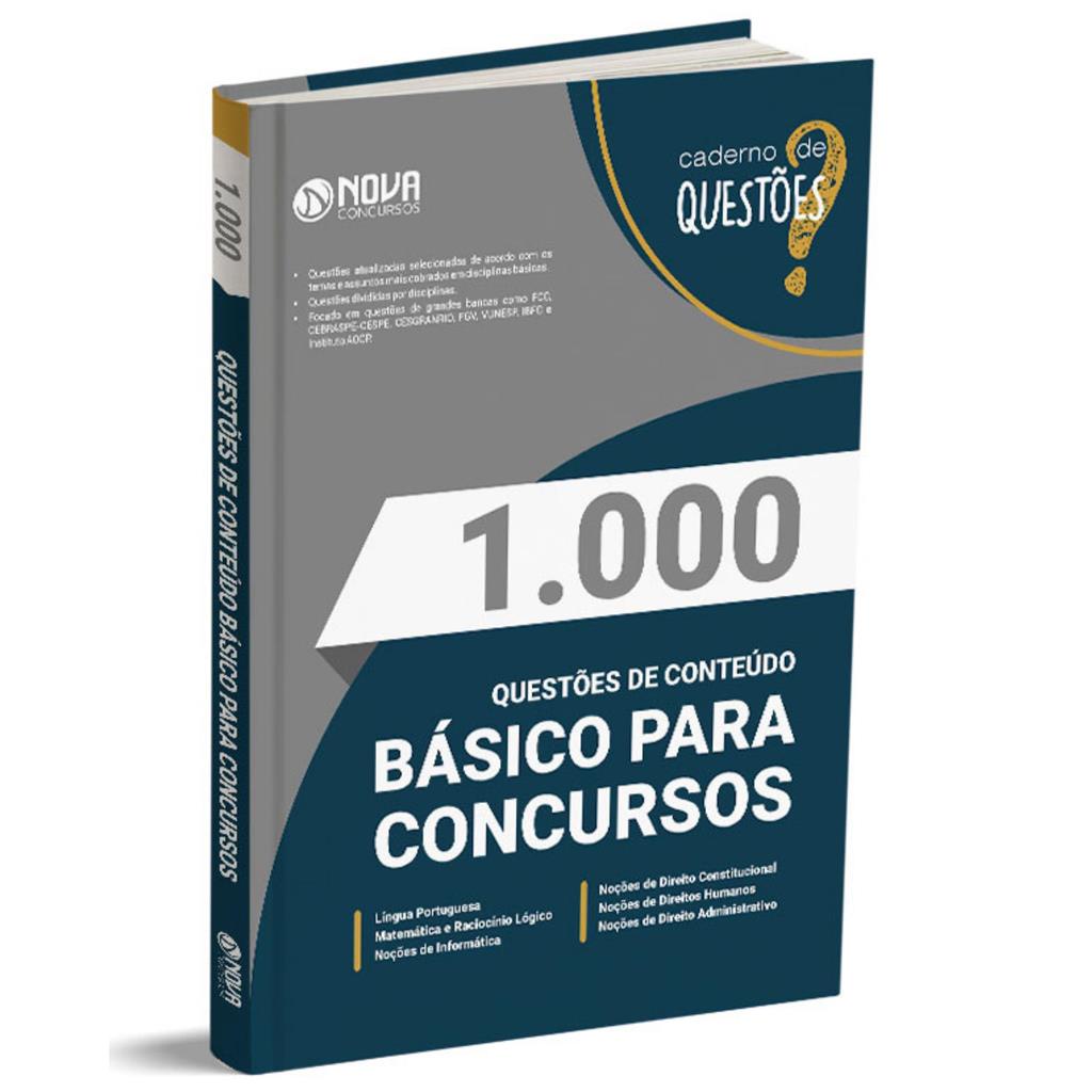 CONCURSO - CONTEÚDOS DE MATEMÁTICA BÁSICA PARA CONCURSO 