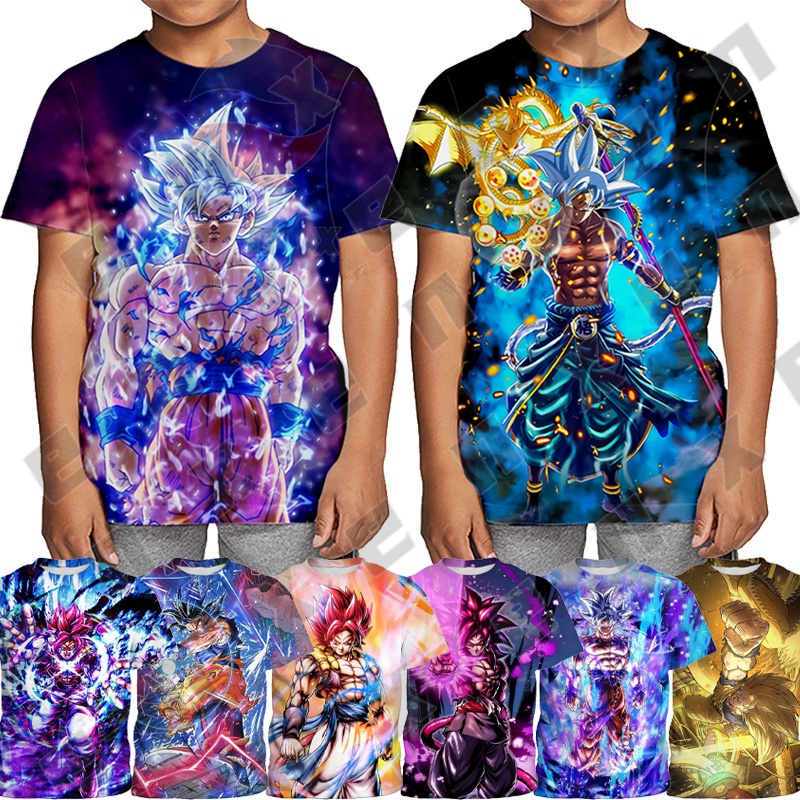 Crianças 3d dos desenhos animados jogo do sonic de impressão de t-shirts  traje meninos t-shirt de verão meninas t-shirt de roupas de crianças tee  tops roupas comprar - Topos & Tees /