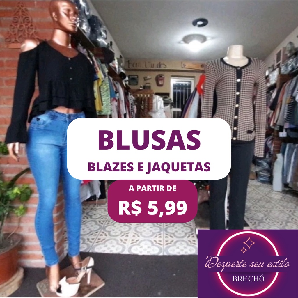 Blusas best sale e jaquetas