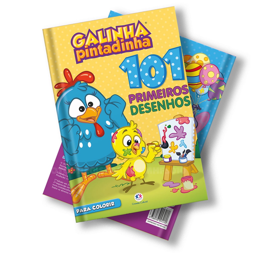 20 Desenhos da Galinha Pintadinha para Colorir e Imprimir - Online