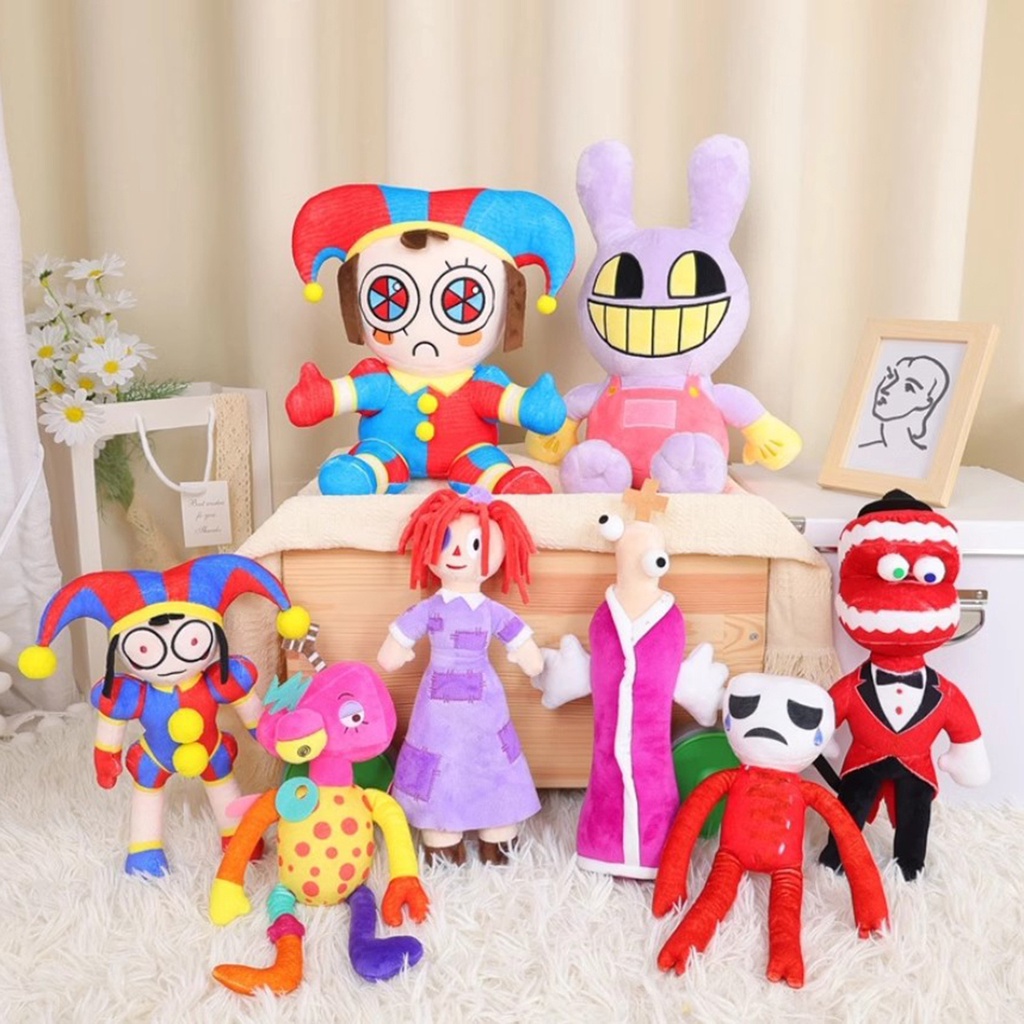 Anime peluches de boca grande para crianças, bonecas fofas de caracter  macio, presente de Natal e aniversário 20cm - AliExpress
