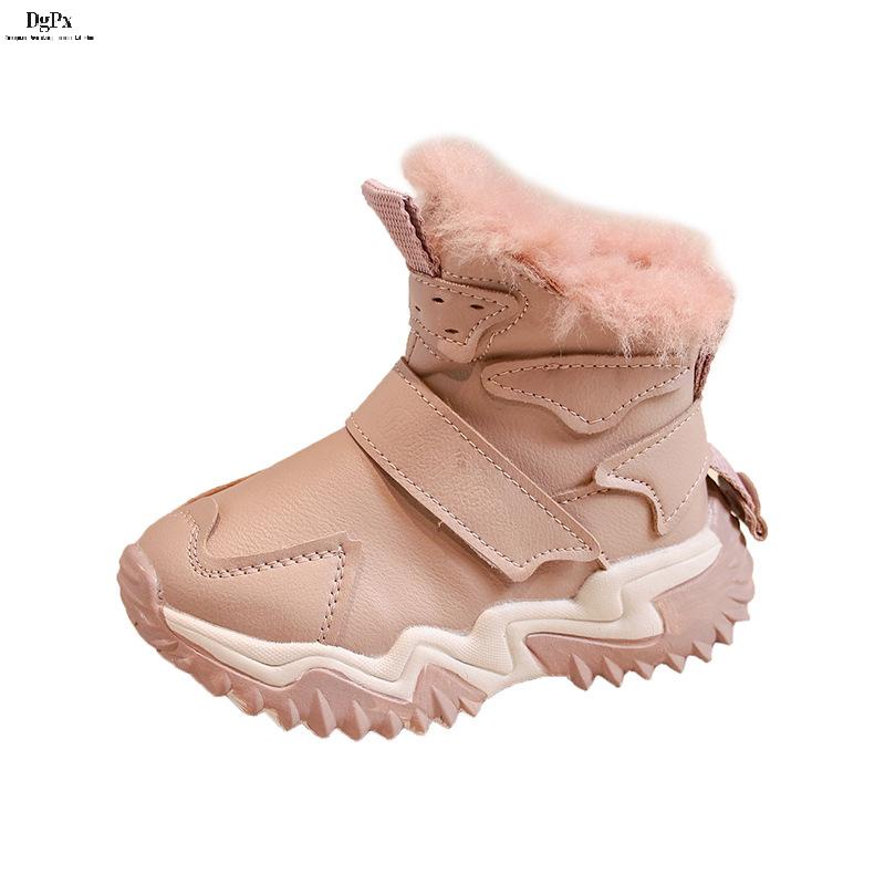 Crianças Botas de Neve Moda Feminina Moda Feminina para Bebês Todos os Jogos  Sapatos Casuais de Algodão Interior Estudantes Masculinos Sola Macia  Antiderrapante Curto Quente