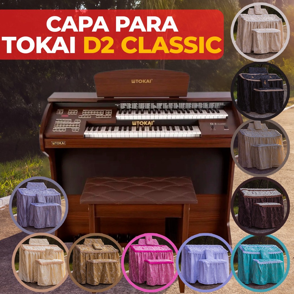 Órgão Eletrônico Tokai Yx-800 Organist Yx800 Loja Exclusive