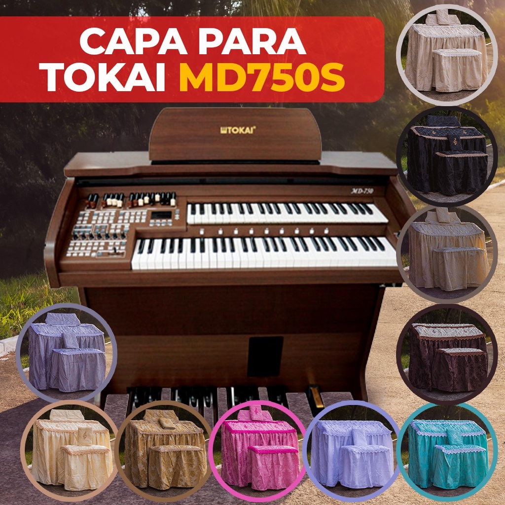 Órgão Eletrônico Tokai Yx-800 Organist Yx800 Loja Exclusive