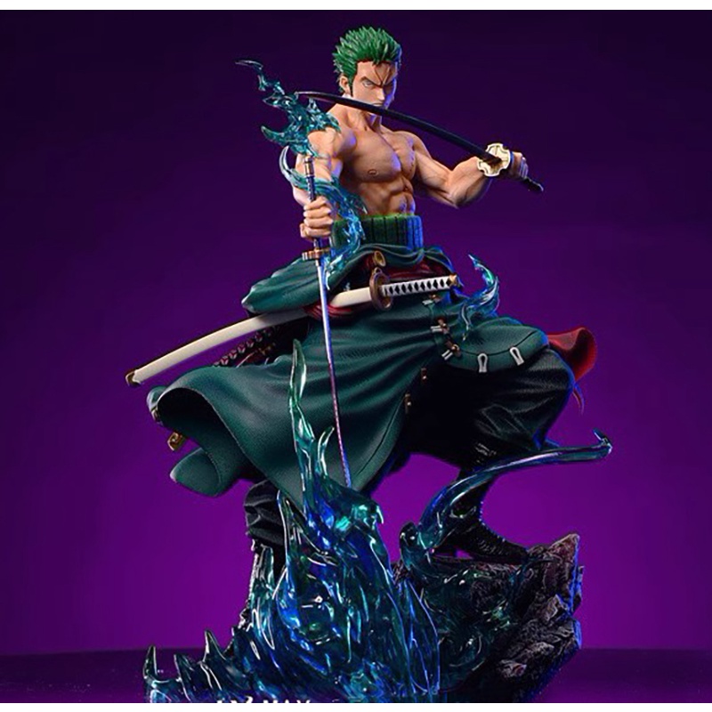 Boneco One Piece Roronoa Zoro Santoryu Dragão Gk