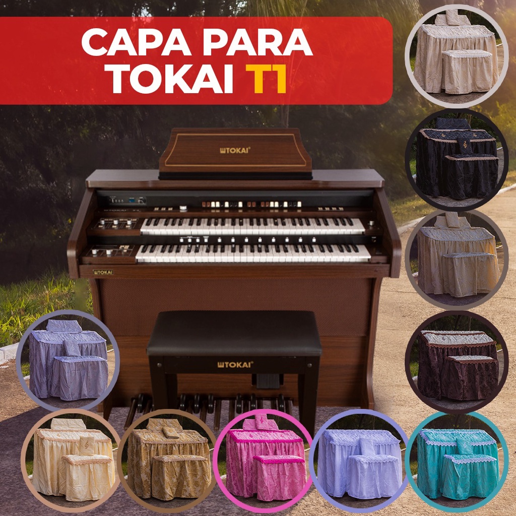 Órgão Eletrônico Tokai Yx-800 Organist Yx800 Loja Exclusive