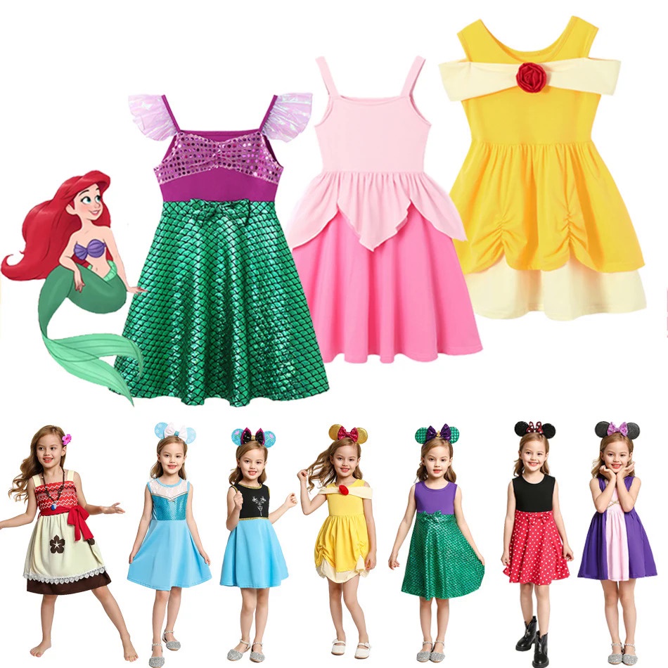 Meninas Moana Vestido Crianças Cosplay Roupas Princesa Vaiana T-shirt Longa  Saia Crianças Festa de Aniversário Fantasia Com Colar Wig Set