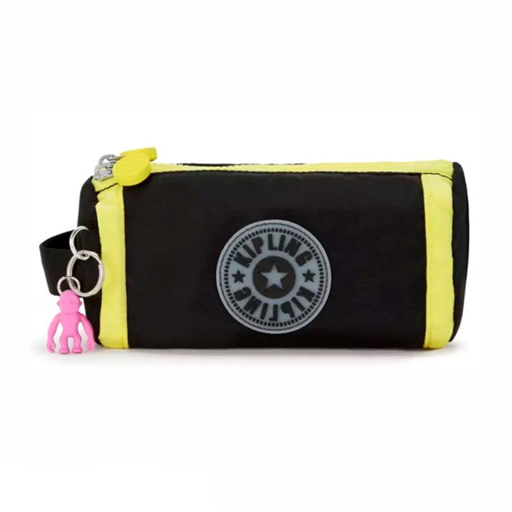  Kipling Allie Pencil Case True Black Lime : Office Products