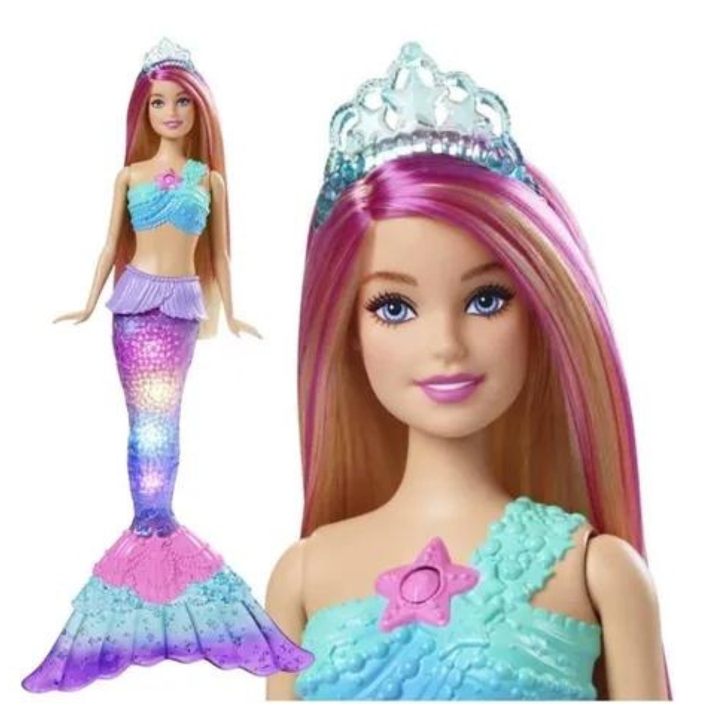 Barbie sparkle hot sale lights princess