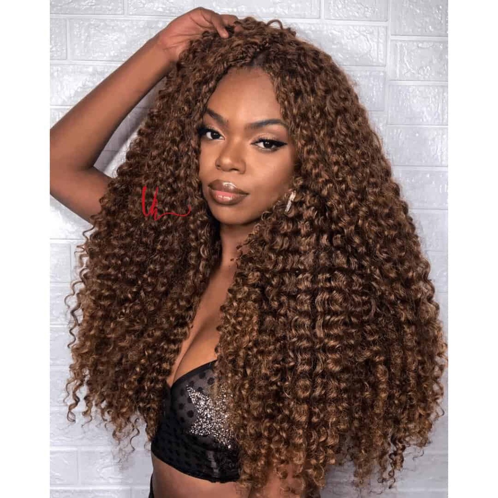 Cabelo Crochet Braids Katrine 65cm Cacheado Bio Vegetal Aspecto