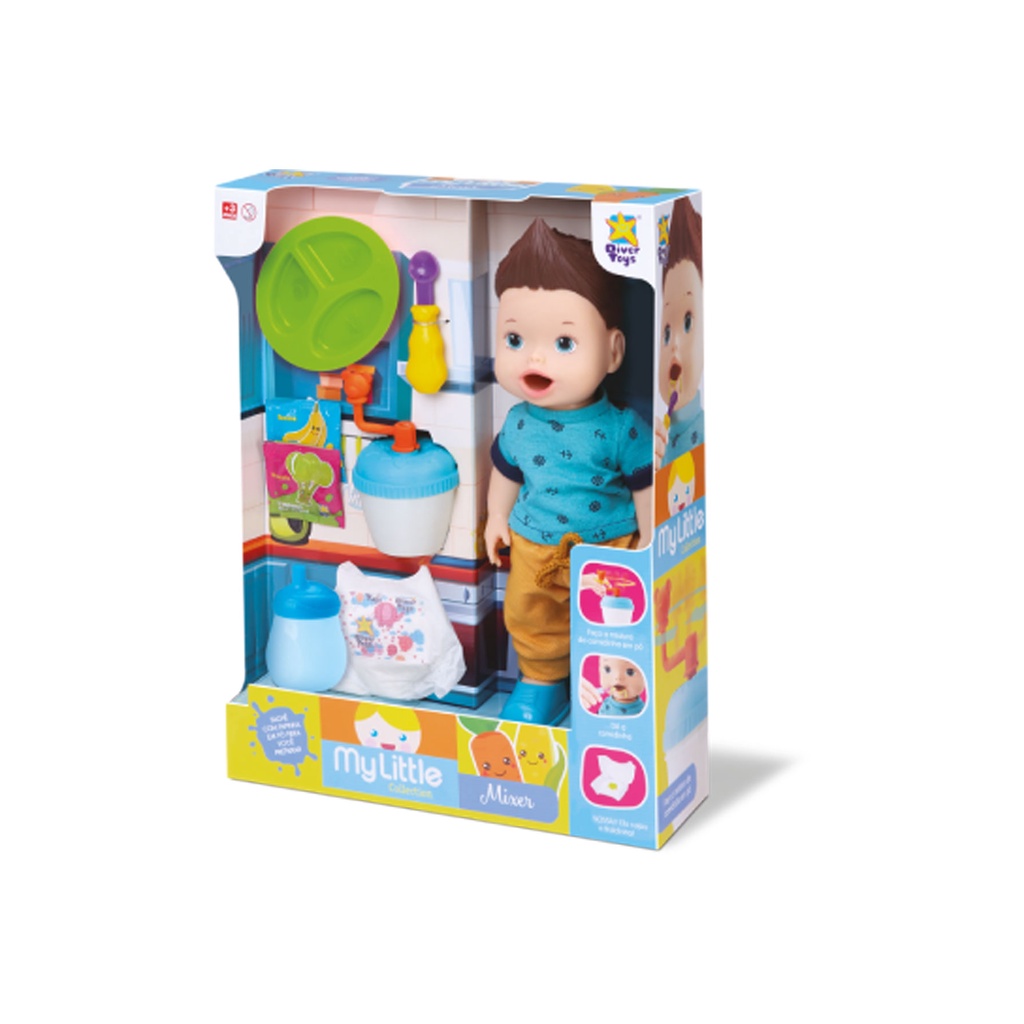 Boneco de Brinquedo Infantil Original Joy Dupla Cachorro E Gato Para Pintura  Samba Toys - Koisas & Koisinhas